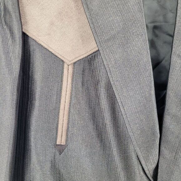 Buffalo Country Western Wear Mens Brown 36R Blazer Color Block Yoke Back Cowboy - Picture 7 of 12